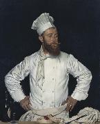 William Orpen Le Chef de l Hotel Chatham oil